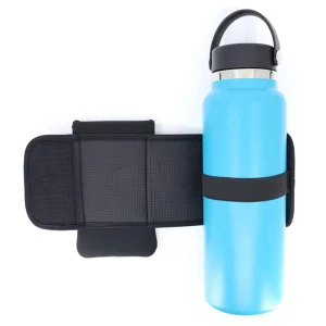 Magnetic Water Bottle Holder Pouch with Phone & Essentials Storage
