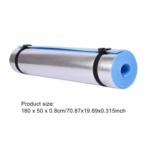 Waterproof Yoga Mat with Aluminum Layer – 10mm Cushioned Support